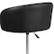 Flash Furniture Black Vinyl Barstool, Adj Height, Backrest: Barrel Back CH-TC3-1066L-BK-GG - alternate 6